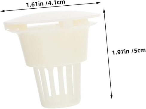 2Pcs Abs Spittoon Filter for Chairs Filtration Tool for Maximum Cleanliness Compatible with Spittoons Sturdy Plastic Design for Clinics in Saudi Arabia