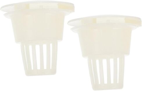 2Pcs Smooth Abs Spittoon Filter Filtration Tools for Chairs High Efficiency Cleanliness Convenient Single Use Spittoon Accessories for Clinics in Saudi Arabia