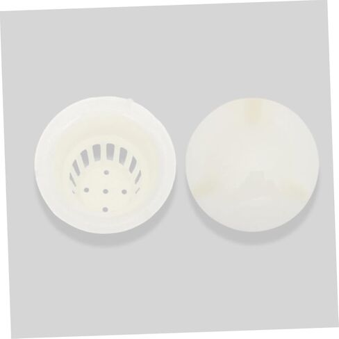 2Pcs Smooth Abs Spittoon Filter Filtration Tools for Chairs High Efficiency Cleanliness Convenient Single Use Spittoon Accessories for Clinics in Saudi Arabia