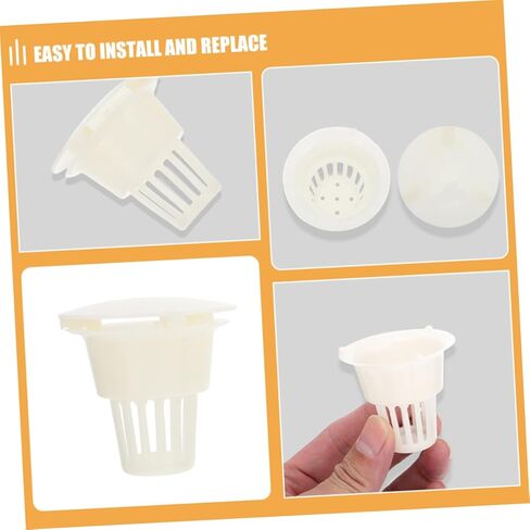 2Pcs Smooth Abs Spittoon Filter Filtration Tools for Chairs High Efficiency Cleanliness Convenient Single Use Spittoon Accessories for Clinics in Saudi Arabia