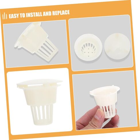 SAFIGLE 2Pcs Chair Spittoon Filter Replacement Advanced Abs Filtration Tool for Efficient Phlegm Capture Compatible with Dental Equipment Essential for Clean in Saudi Arabia