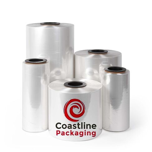 Coastline Packaging 10" 75 Gauge 3500 Feet Cross Link Center Fold Polyolefin Heat Shrink Film Roll in Kuwait