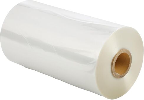 The Boxery Shrink Wrap Film 12" x 42000" (3500’) Heat Wrap POF Centerfold - Polyolefin 75 Gauge - Heavy Duty Grade Heat Shrinkable Film for Packaging - Small Business, Toys, Books, and Much More. in Saudi Arabia