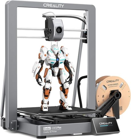 Creality Ender-3 V3 KE 3D Printer, 500 mm/s High-Speed Printing with Auto-Leveling, Sprite Direct Extruder Supports 300℃ Printing, Ultra-Smooth and Stable, 220×220×250 mm Print Volume in Saudi Arabia
