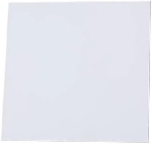 Alumina Ceramic Square Sheet, Machinable Corundum Insulating Cooling Pad White Multiple Sizes(100X100X0.635mm) in Kuwait
