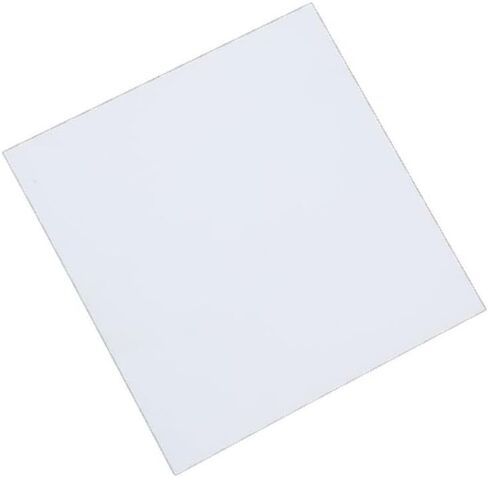 Alumina Ceramic Square Sheet, Insulation Multiple Sizes for Heat Sink Gasket Substrate(40x40x0.5mm) in Kuwait