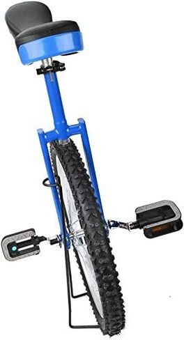 عجلة تدريب بعجلات مقاس 24 بوصة، ارتفاع الدراجة الهوائية الأحادية العجلة، قابل للتعديل، مقاوم للانزلاق، توازن الإطارات الجبلية، تمرين ركوب الدراجات. مع حامل الدراجة الهوائية الأحادية العجلة in Kuwait