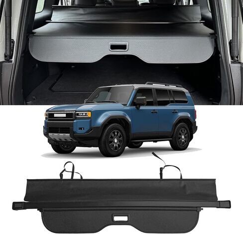 AUXKO Retractable Cargo Cover for Lincoln MKX 2018-2016, Trunk Cargo Cover Luggage Security Shade Cover for Lincoln Nautilus 2023-2019 Shielding Shade Anti-Peeping Luggage Privacy Screen, Carbon Fiber in Kuwait