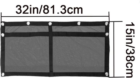 ترقية حقيبة تخزين القوارب، ملحقات تخزين القوارب، منظم تخزين شبكي معلق، ملحقات تخزين السفر للقارب/الشاحنة وسيارات الدفع الرباعي، 6 قطع حلقة مطاطية in Kuwait