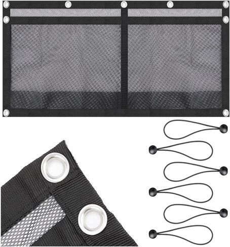 ترقية حقيبة تخزين القوارب، ملحقات تخزين القوارب، منظم تخزين شبكي معلق، ملحقات تخزين السفر للقارب/الشاحنة وسيارات الدفع الرباعي، 6 قطع حلقة مطاطية in Kuwait