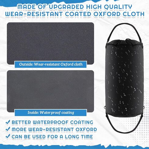 Heavy Duty Leak Resistant Portable Boat Trash Bag Reusable Boat Trash Can Accessories Foldable Garbage Container Waterproof for Sailing Fishing Camping in Saudi Arabia