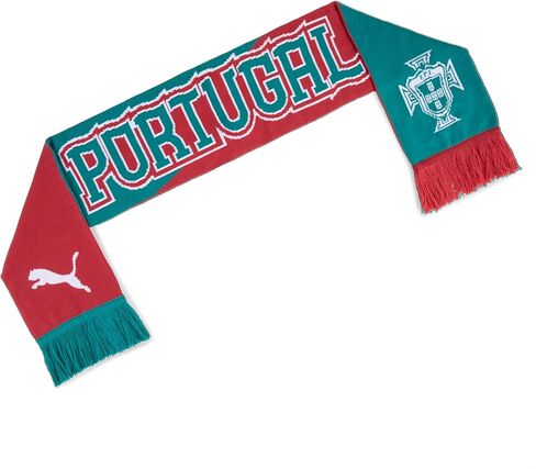 وشاح PUMA Portugal FA للجنسين، Club Red-Green Lagoon SS26، OSmallFA Fpf Culture Scarf in Saudi Arabia