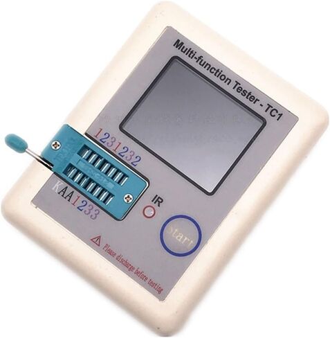 LCR-TC1 Digital Transistor Tester 1.8 Inch TFT Color Display Multi Functional Component Analyzer for Capacitor Resistor Diode MOSFET IGBT JFET Triac Zener Battery Detection in Kuwait