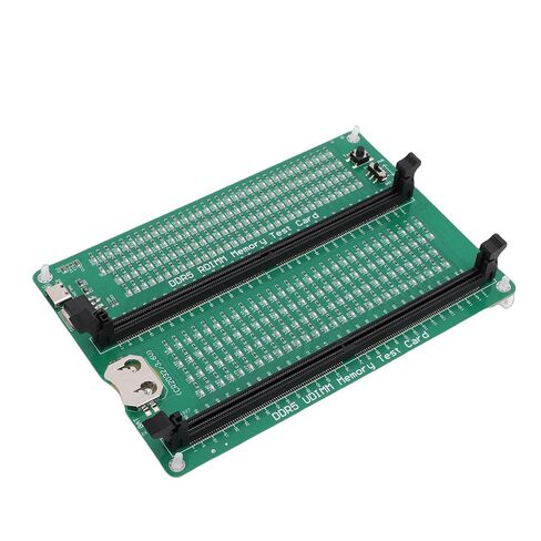 بطاقة اختبار ذاكرة الوصول العشوائي Diydeg DDR5، محلل تشخيصي 4 أنواع DDR5UDMM DDR5RDIMM مع كابل بيانات مؤشر LED، لإصلاح صيانة الكمبيوتر لخادم سطح المكتب in Saudi Arabia