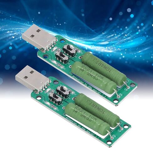 جهاز اختبار تحميل USB من Jeanoko وحدة اختبار إلكترونية متينة لبنك الطاقة المحمول للمعدات الإلكترونية قطعتين in Saudi Arabia