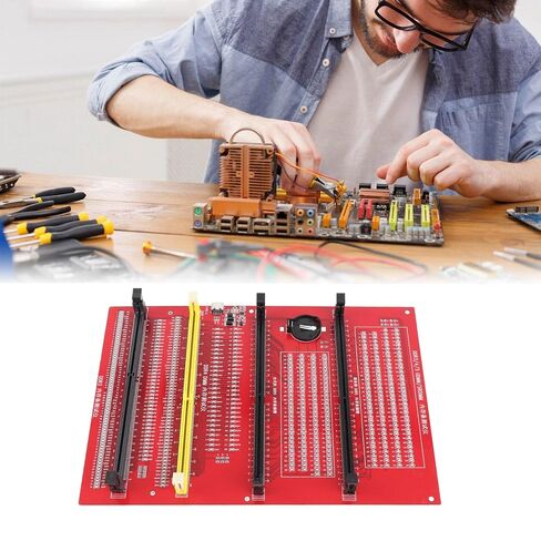 RAM Memory Tester, 4 in 1 Diagnostic Card with LED Indicator for Desktop DDR3, DDR4, DDR5UDIMM, DDR5RDIMM, Dual Power Modes, Fast Charging, Hardware Fault Detection in Saudi Arabia