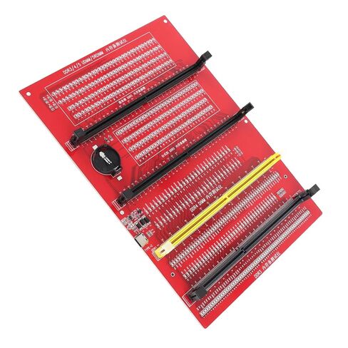 RAM Memory Tester, 4 in 1 Diagnostic Card with LED Indicator for Desktop DDR3, DDR4, DDR5UDIMM, DDR5RDIMM, Dual Power Modes, Fast Charging, Hardware Fault Detection in Saudi Arabia