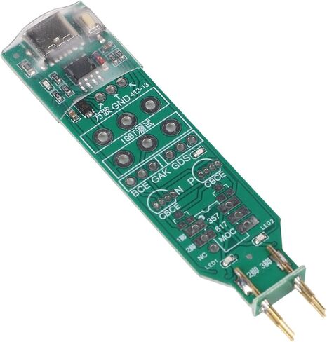 Multifunctional Optocoupler Tester with 4-Gear Quick Detection Built-in Battery Type-C Charging Port for Testing Optocouplers Triodes IGBT Power Tubes MOS Tubes Thyristor Components in Kuwait