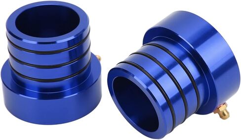 Front Axle Tube Seal Kit, 2pcs Billet Aluminum Front Axle Tube Seal Set Oxidation Resistance Replacement for Jeep Wrangler Cherokee TJ(Black) in Kuwait