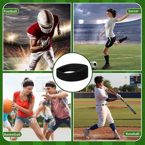 2 Pcs Protective Headgear for Soccer Flag Football Sport Headband with Foam Padded Head Guards Accessories for Women Men Athletic in Saudi Arabia