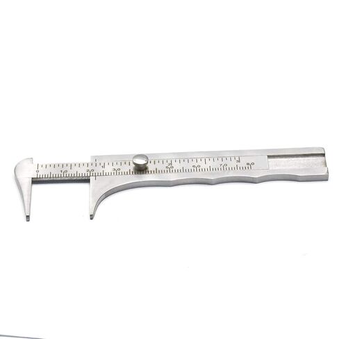 فرجار جيب منزلق صغير من Retro Vernier، مقياس مزدوج معدني لقياس الأحجار الكريمة ومكونات المجوهرات، سلك خرز لإصلاح الجيتار 80 مم /3.15 بوصة من متجر G.S عبر الإنترنت in Saudi Arabia