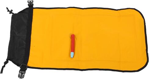 Paddle, Canoe Inflatable Boat, Lightweight Portable Flotation Device with Material, Orange Kayak Paddle Pouch for Swimming, Paddle Board and Kayak Travel in Kuwait