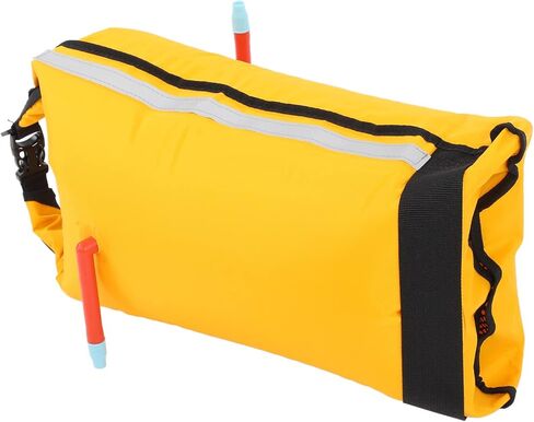 Paddle, Canoe Inflatable Boat, Lightweight Portable Flotation Device with Material, Orange Kayak Paddle Pouch for Swimming, Paddle Board and Kayak Travel in Kuwait