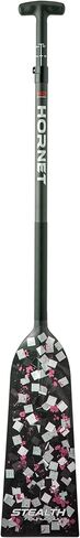 Hornet Watersports Dragon Boat Paddle - Stealth Pink - Adjustable Carbon Fiber Dragon Boat Paddle - IDBF Approved in Saudi Arabia
