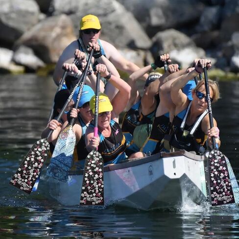Hornet Watersports Dragon Boat Paddle - Stealth Pink - Adjustable Carbon Fiber Dragon Boat Paddle - IDBF Approved in Saudi Arabia