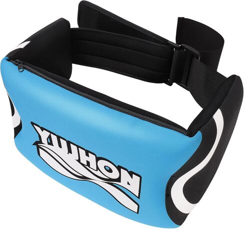 حزام سباحة للبالغين، حزام تعويم قابل للتعديل، حزام التمارين الرياضية المائية مع جيب بسحاب، حزام عائم من 3 أقسام EPE للركض المائي، معدات تمارين حمام السباحة in Kuwait