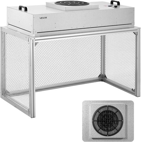 VEVOR Laminar Flow Hood Filter, 46.02 x 21.85 x 3.15 in, 1 Piece HEPA Filter Replacement for 49.65 x 40.55 in FUU Fan Filter Unit to Capture Particles Sized 0.3μm, Glass Fiber, Aluminum Frame in Saudi Arabia