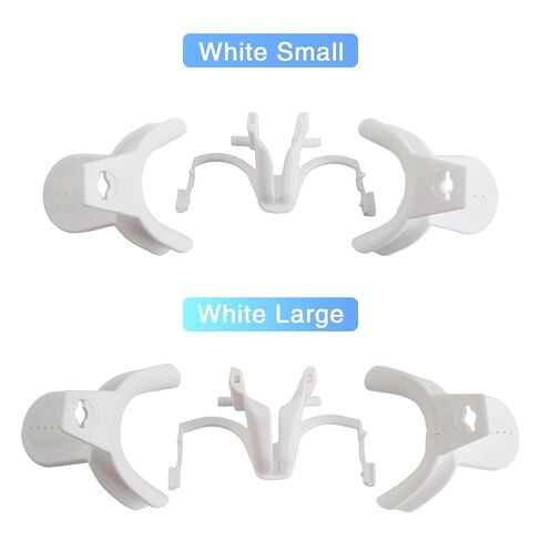 Dental Oral Dry Field System Lip Cheek Retractor Autoclavable Mouth Opener for Teeth Whitening Orthodontic Treatment (2Pcs L+S) in Kuwait
