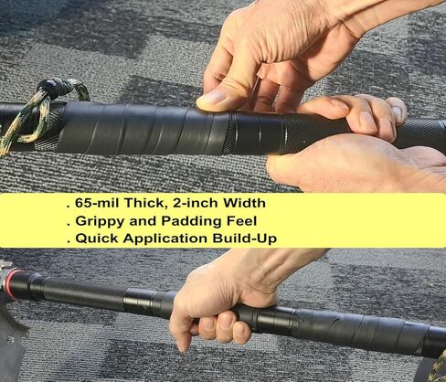 2" x 12FT Military-Grade Self-Fusing Tape | 65mil Thick Silicone-Butyl Composite | IP68 Permanent Waterproof Seal & 35KV Insulation | for Heavy-Duty Pipe, Electrical & Outdoor Repair in Kuwait