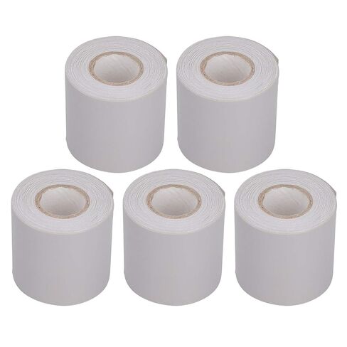 TOPINCN 5 قطع شريط أنابيب مكيف الهواء، شريط لف الأنابيب PVC شريط واقي أنبوبي محمول، شريط عازل لغلق مكيف الهواء AC بعرض 6 سم/2.4 بوصة (رمادي) in Saudi Arabia