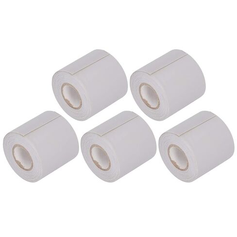 TOPINCN 5 قطع شريط أنابيب مكيف الهواء، شريط لف الأنابيب PVC شريط واقي أنبوبي محمول، شريط عازل لغلق مكيف الهواء AC بعرض 6 سم/2.4 بوصة (رمادي) in Saudi Arabia