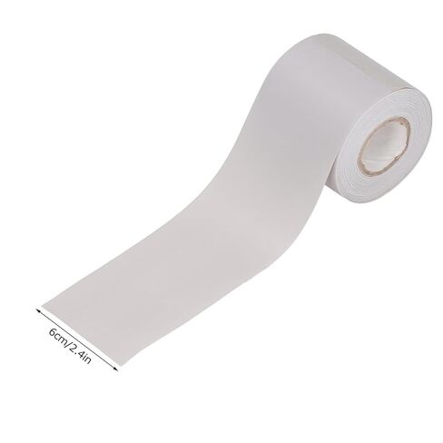TOPINCN 5 قطع شريط أنابيب مكيف الهواء، شريط لف الأنابيب PVC شريط واقي أنبوبي محمول، شريط عازل لغلق مكيف الهواء AC بعرض 6 سم/2.4 بوصة (رمادي) in Saudi Arabia