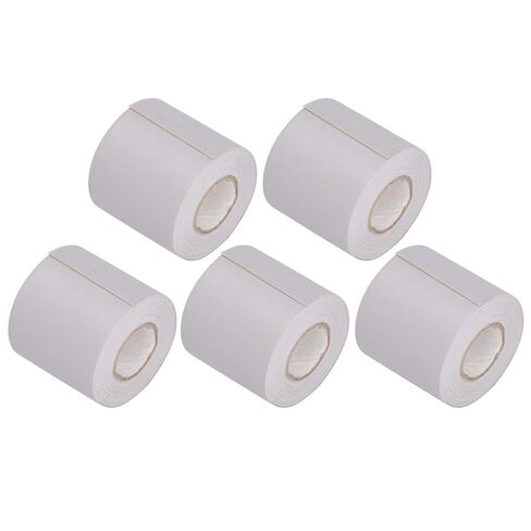 TOPINCN 5 قطع شريط أنابيب مكيف الهواء، شريط لف الأنابيب PVC شريط واقي أنبوبي محمول، شريط عازل لغلق مكيف الهواء AC بعرض 6 سم/2.4 بوصة (رمادي) in Saudi Arabia