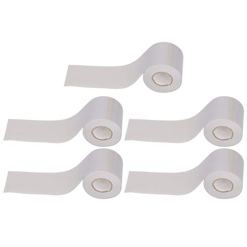 TOPINCN 5 قطع شريط أنابيب مكيف الهواء، شريط لف الأنابيب PVC شريط واقي أنبوبي محمول، شريط عازل لغلق مكيف الهواء AC بعرض 6 سم/2.4 بوصة (رمادي) in Saudi Arabia