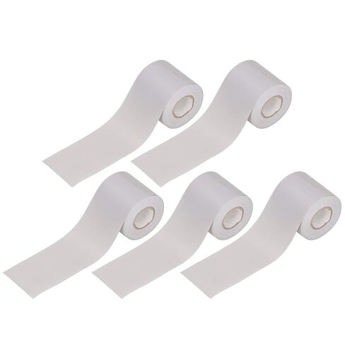 TOPINCN 5 قطع شريط أنابيب مكيف الهواء، شريط لف الأنابيب PVC شريط واقي أنبوبي محمول، شريط عازل لغلق مكيف الهواء AC بعرض 6 سم/2.4 بوصة (رمادي) in Saudi Arabia