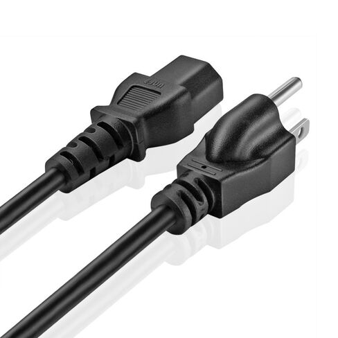OMNIHIL [UL Listed] 8 Feet Long AC Power Cord Compatible with Behringer FCB1010 MIDI Foot Controller in Saudi Arabia