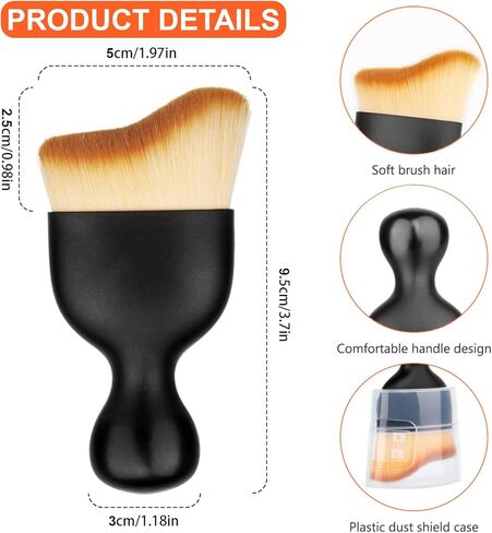 MINI Soft Bristle Guitar Cleaning Brush - Gentle Dust Removal and maintenance Tools for Guitar, Violin, Piano and More Musical Instrument in Saudi Arabia