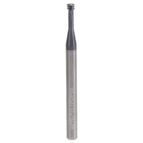 60 Degree Thread Milling Cutter, Thread Milling Cutter, 3 Tooth Metric 60 Degree Tungsten Steel Thread Milling Cutter, Helical Flute Thread Mills in Saudi Arabia