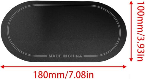 2 قطعة دواسة طبلة الجهير حامي طبلة الجهير التصحيح ركلة طبل التصحيح لملحقات قرع الطبل أسود (أسود) in Kuwait