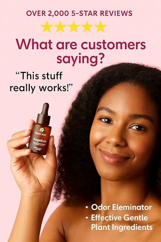 Vagelixir Yoni Elixir – Restores pH Balance, Deodorizes & Moisturizes, Prebiotic, Organic Herbal Soothing Blend for Sensitive Vaginal Care, Toxin-Free Formula. EST. 2015 in Saudi Arabia