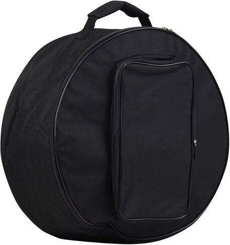 حقيبة ظهر HXBER Compact Snare Drum Bag مع حزام كتف وجيوب خارجية وملحقات الآلة الموسيقية باللون الأسود in Saudi Arabia