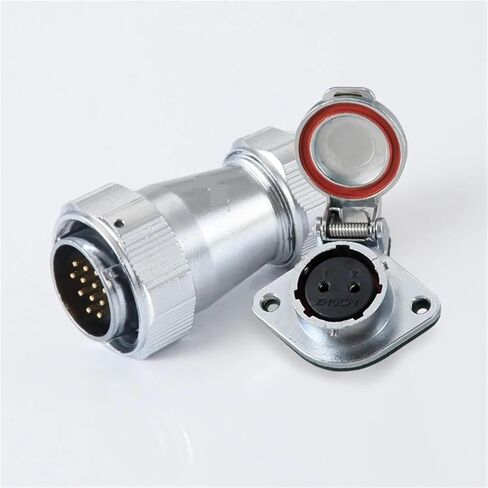 WY16 ذكر + أنثى المقبس 2-10 دبوس IP67 موصل سلك مقاوم للماء يستخدم للمعدات الكهربائية (7Pin) in Kuwait