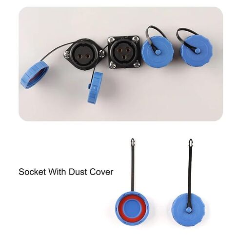 LP28 Waterproof Connector IP68 2 3 4 Pin No Soldering Cable & Socket Male and Female Docking Port(LP28-2D) in Saudi Arabia