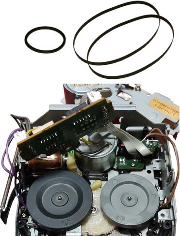 Cassette Belt Kit for Sony TC-WR730 TC-WR750 TC-WR910 TC-WR950-3 Japanese Rubber Belts + Tweezers in Kuwait