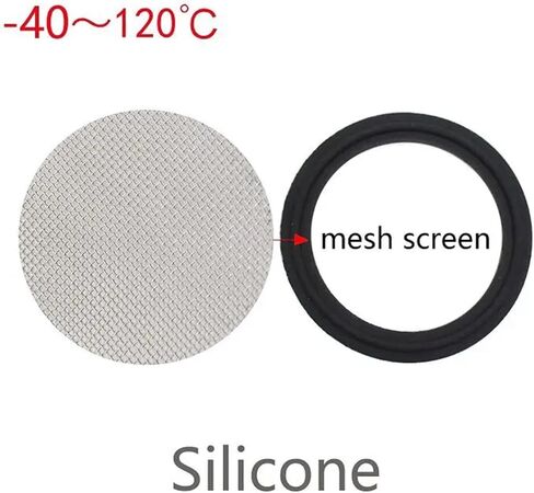1.5'' - 4'' Tri-Clamp Seal Strip Stainless 10 20 40 60 100 150 Mesh Sanitary Screen Gasket SUS304 (Silicone,40 MESH_OD77.5MM) in Saudi Arabia