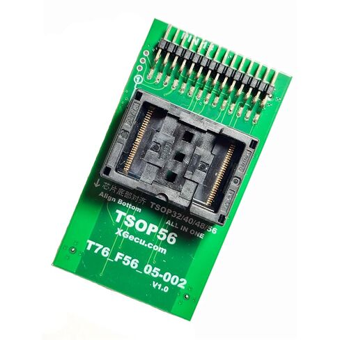 Tsop56 ZIF Adapter Tsop32 Tsop40 Tsop48 Socket Only Use on T76 Programmer ICS Socket Chip Reader Writer for with Xgecu T76 Programmer in Saudi Arabia